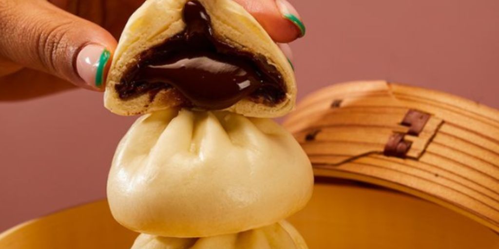 Heavenly Desserts collaborates with Itsu on vegan chocolate bao buns