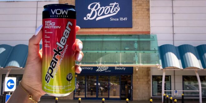 First vegan high protein sparkling drink launches in 1400 UK Boots stores