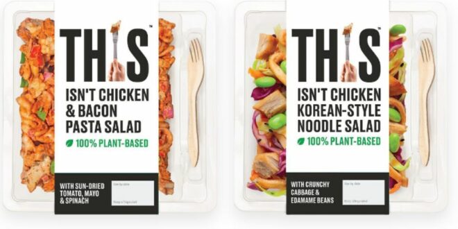 Iconic vegan meat brand THIS adds wraps and pasta salad to range – Here’s where to buy them